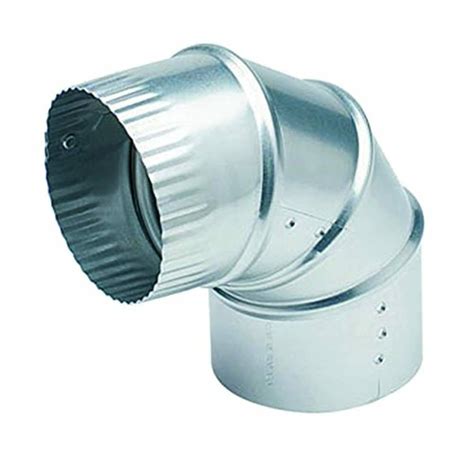 deflecto aluminum dryer vent elbow fully adjustable  silver  ebay