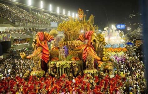 Carnaval De Rio Défilé Des Grandes écoles De Samba