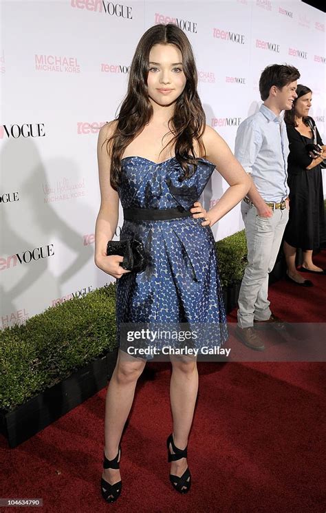 Actress India Eisley Arrives At The 8th Annual Teen Vogue Young News
