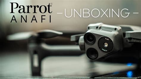 parrot anafi gov unboxing youtube