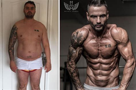 Man Transforms From Dad Bod To Ripped Hunk In Just 15