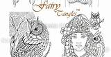 Tangles Fairy sketch template