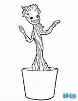 Groot Coloring Pages Baby Galaxy Guardians Little Marvel Colouring Kids Color Christmas Printable Superhero Drawing Grood Hellokids Nightmare Before Print sketch template