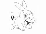 Tepig Coloring Template Pages sketch template