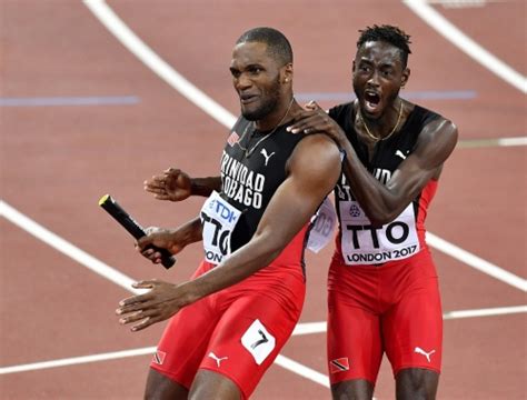 Trinidad And Tobago Shocks United States With 4x400m Win Watch Athletics