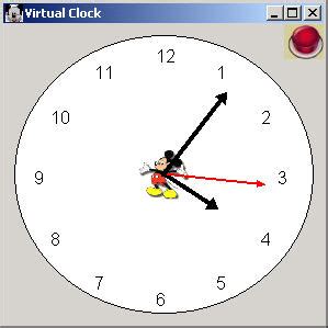 Ms access analog clock