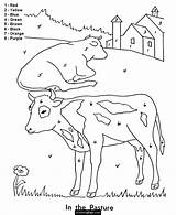 Color Number Animal Worksheets Printables Kids Fun sketch template