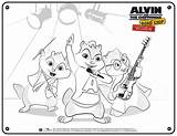 Alvin Chipmunks Coloring Chipmunk Chipettes Toolkit Frisch Genial Colorare Disegni Superstar Brittany Coloringhome sketch template