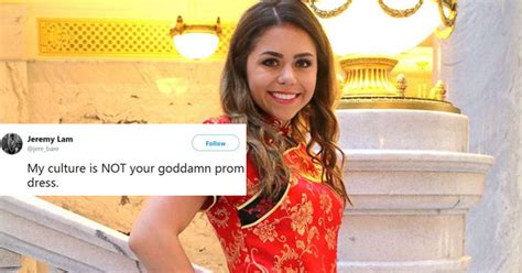 high schooler accused of cultural appropriation and racism for wearing chinese dress to her prom