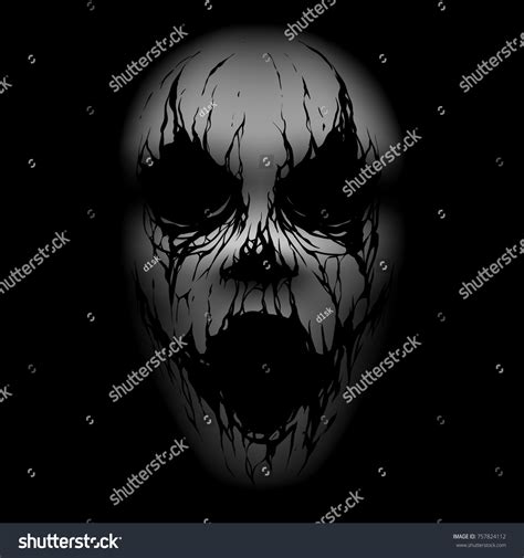 scary illustration images stock  vectors shutterstock