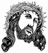 Crown Thorn Drawing Jesus Thorns Christ Clip Getdrawings sketch template