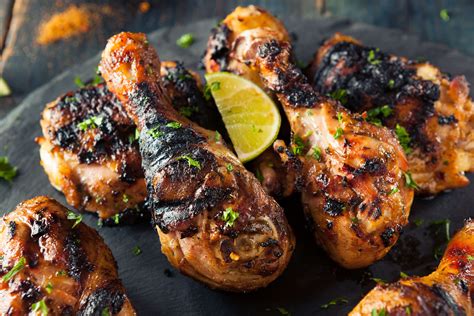 spicy jamaican barbecued chicken