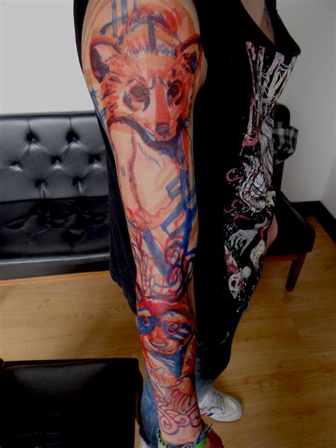 awesome full arm  sleeve tattoo  tattoo design ideas