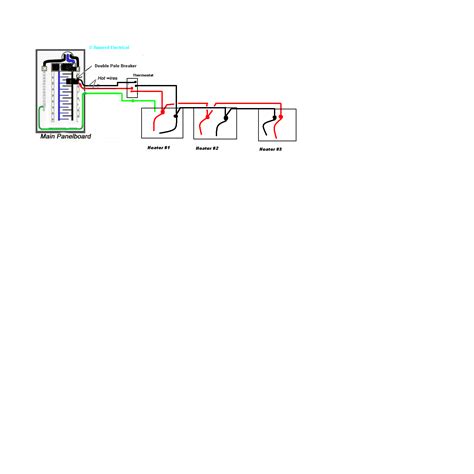 im wiring  baseboard heaters totalling  power    wire   amp double pole