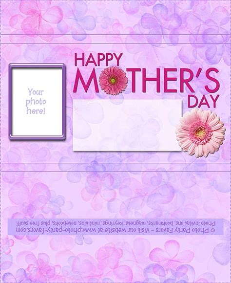 mothers day day  printable candy bar wrapper add   photo
