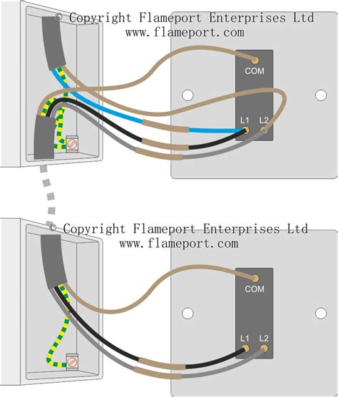 diagram power flame wiring diagram electrical light switches types