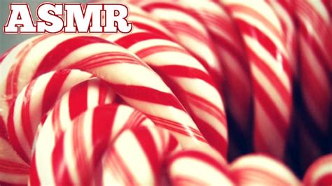 Asmr Candy Canes Crunching Tapping And Rambling About Christmas