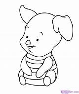 Coloring Pig Cute Baby Pages Getcolorings Printable Color sketch template