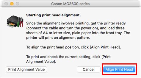 Canon Knowledge Base Manually Aligning The Print Head