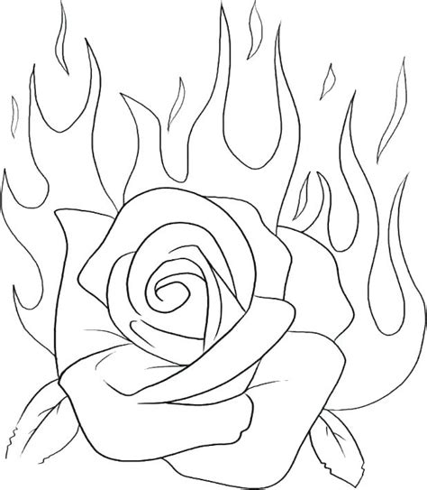 heart  roses coloring pages  getcoloringscom  printable