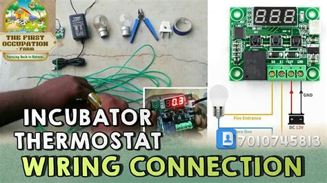 thermostat wiring  programming details youtube