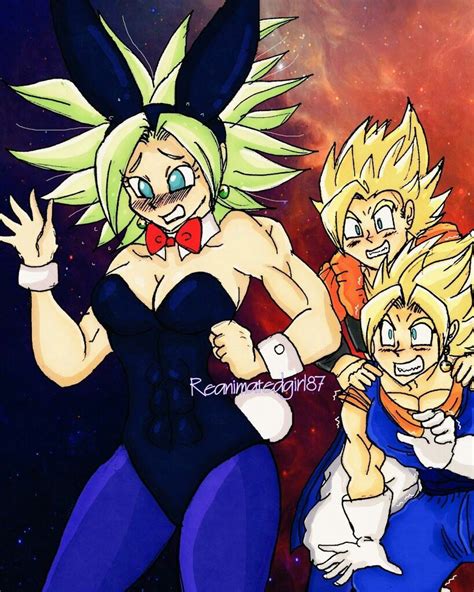 Kefla And Gogeta Vegito Dragon Ball Super Pinterest