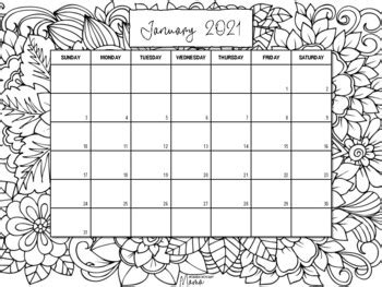 january calendar coloring pages september coloring calendar education