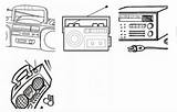 Radios Pintar Fichasparapintar sketch template