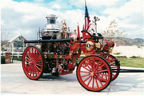 horse drawn american steam fire engine takes class win  hemmings daily