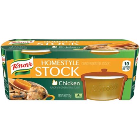 knorr homestyle concentrated chicken stock  ct  oz marianos