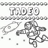 Tadeo sketch template