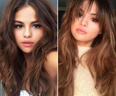 selena gomez s new bangs — see her latest hair makeover