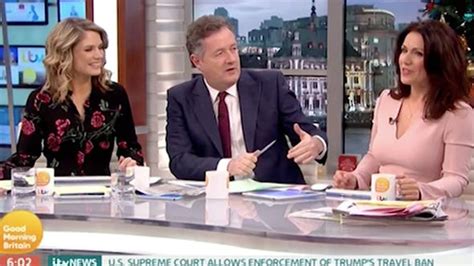 Susanna Reid Presents Nude And Co Star Piers Morgan Can’t Cope