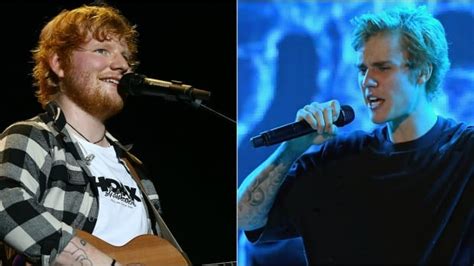 justin bieber ed sheeran join forces  duet  dont care cbc news