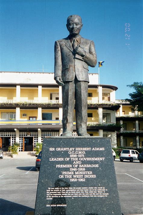 File Sir Grantley Adams Statue Barbados  Wikimedia