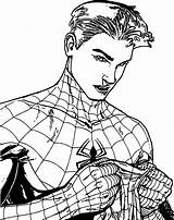 Spiderman Coloring Spider Man Pages Time Pilih Papan Wecoloringpage sketch template