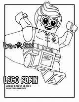Lego Robin Coloring Pages Batman Movie Too Drawing Draw Drawittoo Symbol Getcolorings Color Print Getdrawings sketch template