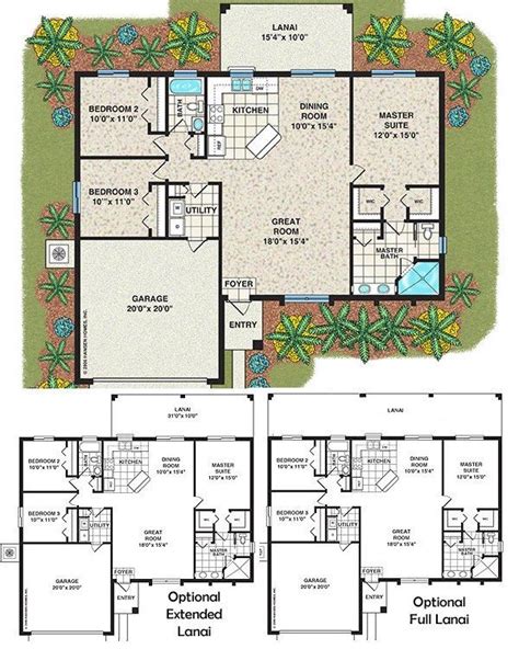 bedroom  bath house floor plans  home plans design