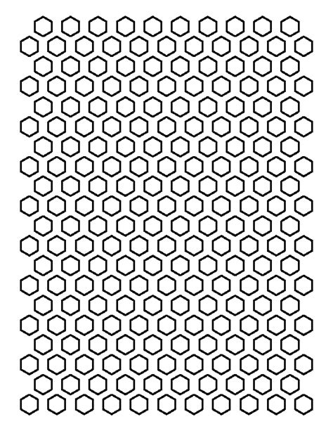 printable    hexagon template thevintagepolkadot