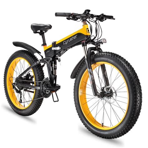 cyrusher xf  electric bike  ah fat tire electric folding
