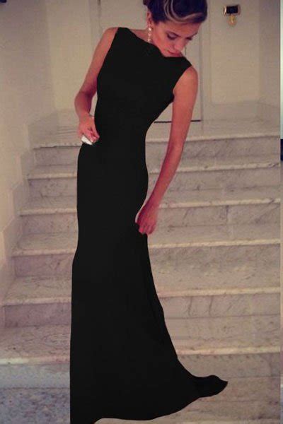 cheap sleeveless long black prom dresses online store for women sexy dresses
