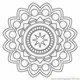 Coloring Pages Printable Mandala Mandalas Para Color Shapes Corner Colorir Print Seniors Desenhos Book Pintar Flowering Easy Adult Designs Imprimir sketch template