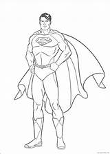 Superman Coloring Pages Coloring4free Kids Related Posts sketch template