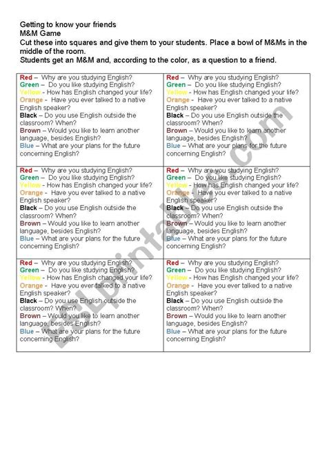 mm game esl worksheet  paulabitondi