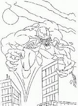 Venom Coloring Pages Spiderman Vs Colouring Popular Library Clipart sketch template
