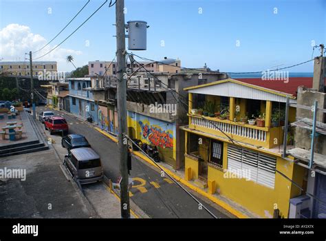 Favelas En El Viejo San Juan Puerto Rico Fotografía De Stock Alamy