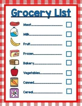 grocery store dramatic play  printables prntbl