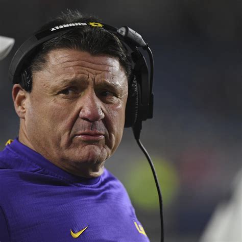 Lsu S Ed Orgeron Quote Attributed To Me In Derrius Guice Report Not