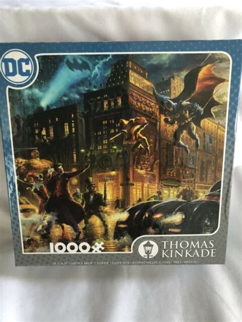 Thomas Kinkade 1000 Piece Puzzle Dc Comics The Dark Knight
