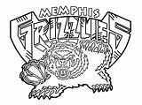 Memphis Grizzlies Nba sketch template